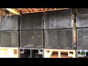 Projeto Line array cornetada 4 vias alto desempenho extrema qualidade 🔊🔥