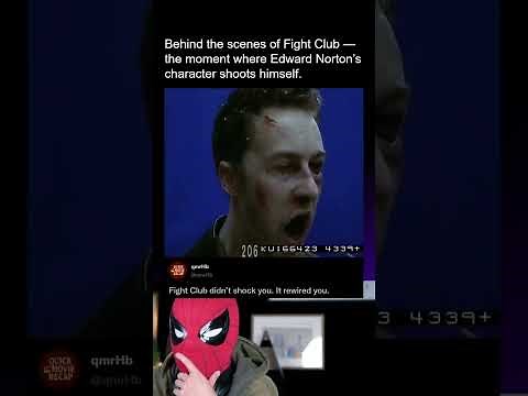 Fight Club’s Ending Shot Was Filmed This Way 😳 | Edward Norton BTS