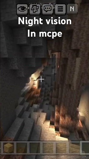 Night vision texture pack in mcpe #1. 21.72 #minecraft #gaming #minecraftmods