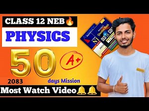 🔥 🔥 Most Important Question Physics 2083 || Class 12 😱😱 || Cracking Physics Today 🔥