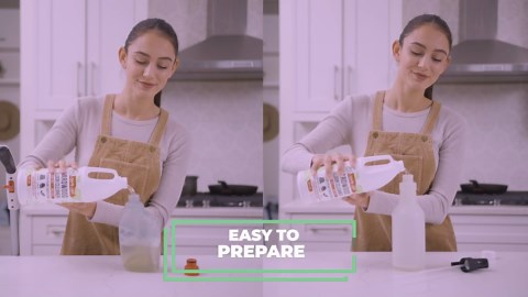 Mighty Mint Hardwood Floor Cleaner, Ready-to-Use with Mops and Sprayers, Natural Mint Scent, 32oz