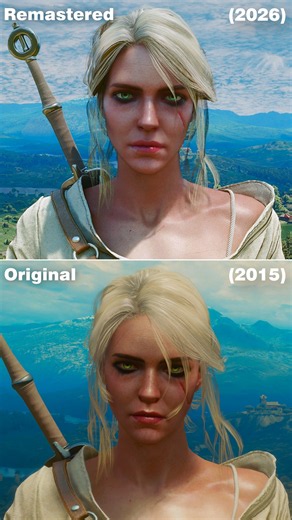 Characters: Witcher 3 Original vs Remastered