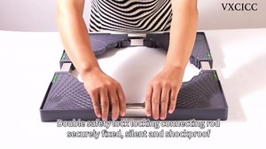 5.5"-6.7" Height Mini Fridge Stand Adjustable Universal Base with 4 Strong Feet, Heavy-Duty Washer and Dryer Pedestal, Multi-Functional Stand for Washing Machine, Refrigerator, Dishwasher, and More, Anti-Vibration & Sturdy Design (Grey)