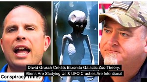 David Grusch Credits Elizondo Galactic Zoo Theory: Aliens Are Studying Us & UFO Crashes Are Intentional | Conspiracy times