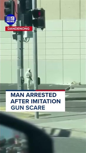 Man bailed after fake gun scare | 9 News Australia