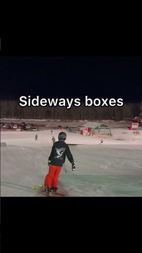 How to ski boxes like a PRO #ski #skiing