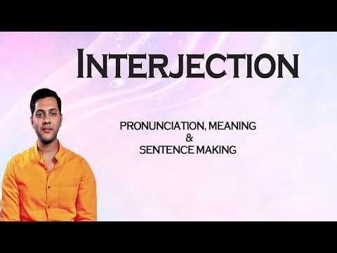Interjection - Meaning_&_Pronunciation_Word_World_Audio_Video_Dictionary