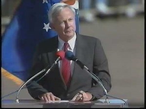 B-2 Stealth Bomber Spirit - Rollout Ceremony - full-length Grumman video