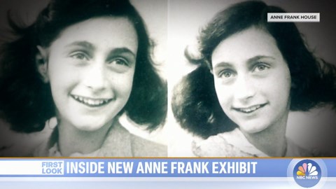 Inside the new Anne Frank exhibit that re-creates the secret annex