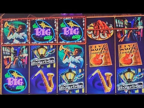 The Big Easy Max Bet Bonus with first spin retrigger. The Wild Life bonuses