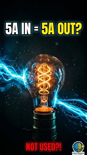 Why Current is SAME Everywhere (5A In = 5A Out)