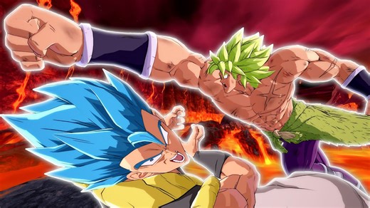 Dramatic finish de Gogeta vs Broly desde otra perspectiva | DBFZ
