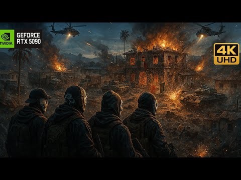 Call of Duty - Ghost Team Mission | No Death | RTX 5090 [4K 60FPS]