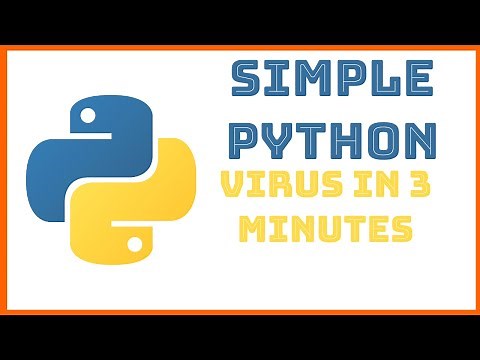Coding a Simple Virus In Python In 3 Minutes