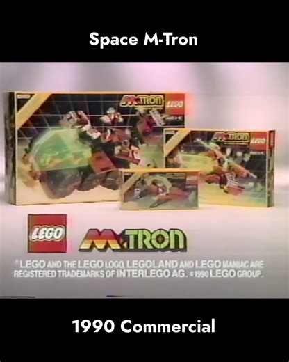 Brick It Back TV on Instagram: "Today, we're traveling back to 1990 to showcase a commercial featuring sets from the M-Tron series, which made its debut that year. Naturally, the biggest set of the faction - the Mega Core Magnetizer (6989) - had to make an appearance. It shows up right at the beginning of the video, and we get a good look at its features. Next in line is the Vector Detector (6877), one of the smaller sets in the series. Something mid-sized couldn’t be left out either - that role