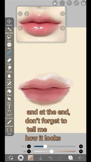 Realistic Lips Drawing | Photo vs Art Challenge 😭😭😭