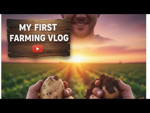My first farming vlogs // # farming