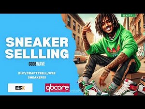 [ESX/QBCORE] Sneaker Selling V2 | Use/Craft/Sell/Buy Sneakers in FiveM!