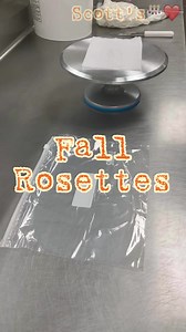 1.6M views · 10K reactions | Fall colors- rosettes. Enjoy. Scott’s❤️ | Scott’s Cake Love | Facebook