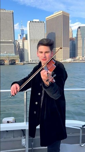 Dangerous - Epic Violin Cover with NYC Skyline (David Guetta)