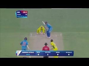 CWC 2015: Warm-up, Match 1: Aus vs Ind - Highlights