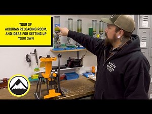 Tour of Accura's Reloading room and advice on how to setup yours.