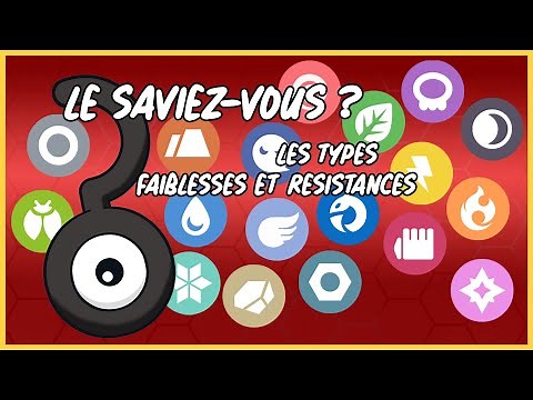 Le Saviez-Vous ? Les Faiblesses et les Résistances des Types dans Pokémon