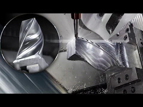 5 Axis Simultaneous Ball Mill CNC Machining on Doosan DVF 6500