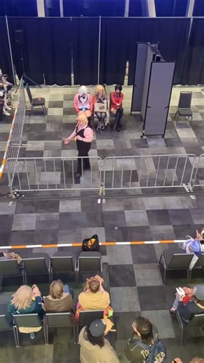 Cosplay Dating Game is underway at the Demo Stage! Don't miss it! 💕 🎮 #HalCon2025 #cosplay | Hal-Con Sci-Fi Fantasy Association