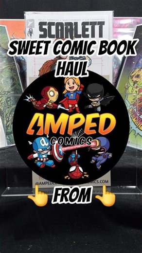 Sweet Comic Book Haul From AmpedComics