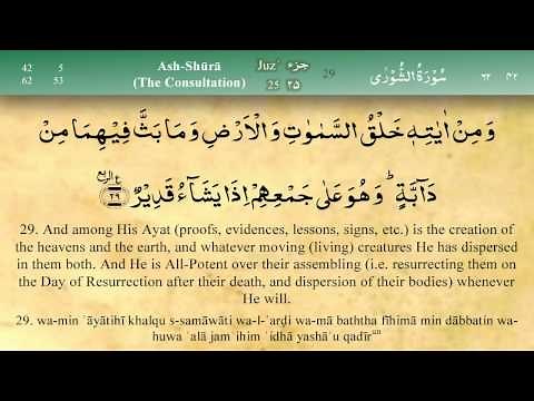 042 Surah Ash Shura by Mishary Al Afasy (iRecite)