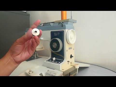 How to Wind Thread to the Bobbin on Riccar 1000 Sewing Machine | Easy Tutorial