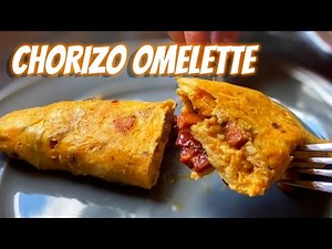 How to Make a Chorizo Omelette | FRENCH-ROLLED OMELETTE