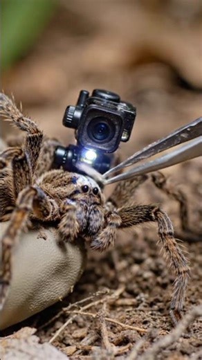🎥 POV: Wolf Spider Underground Burrow Exploration
