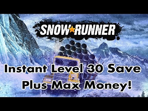 [PS4] SnowRunner - Instant Level 30 Save & Max Money - PS4 Save Wizard