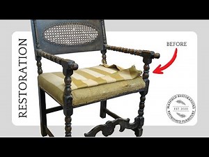 Antique chair RESTORATION - ANTIQUE Bobbin Chair