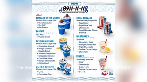 dairy queen menu