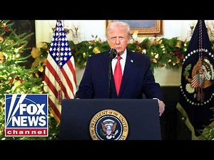 'They're not laughing anymore': President Trump addresses the nation