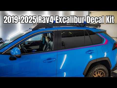 2019-2025 Rav4 Excalibur Decal Kit
