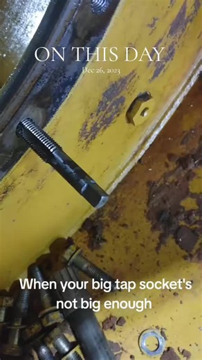 #onthisday #heavyequipmentmechanic #machining #catmechanic #caterpillar