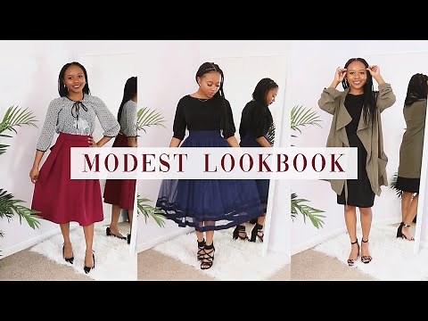 Modest Outfits | Modest Clothing Lookbook for Feminine Style