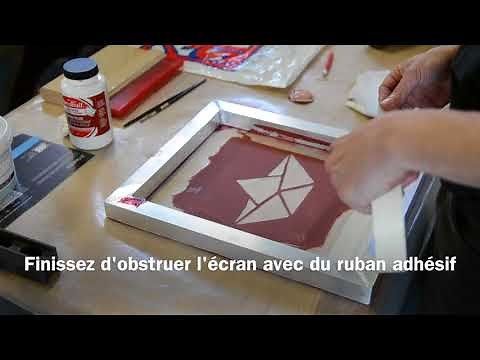 Sérigraphie sans insolation - Joop Stoop