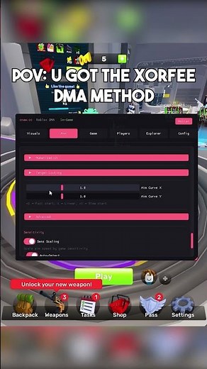 pov: u got the new xorfee dma method