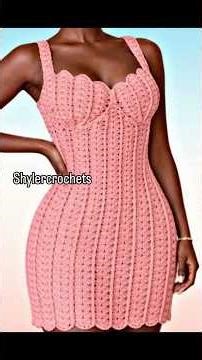 She’ll stitch crochet dress / top #shylercrochets #crochet #diy #crochettutorial #crochetclothing
