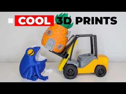 8 Cool DIY Projects to 3D Print at Home!