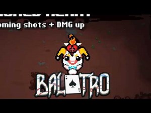 ISAAC but with BALATRO'S CARDS 😱