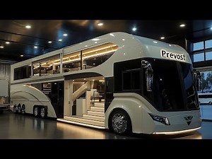 "2026 Prevost Motorhome – The Ultimate Mansion on Wheels!"