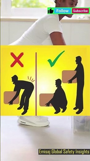 LIFT SMART, STAY SAFE || PREVENT BACK INJURIES