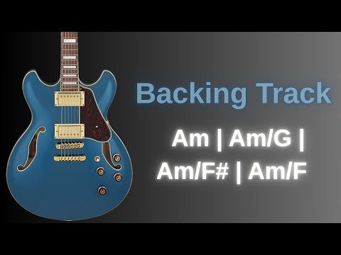 A Minor Guitar Backing Track