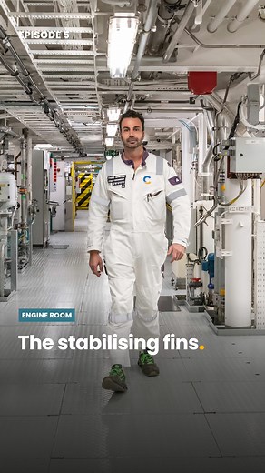 Ep.5 | The importance of the engine room and stabilizer fins 🚢⚙ Last episode and full video on our YouTube channel on November 18th #CostaCareers | #enginerooms #innovation | Costa Crociere Careers
